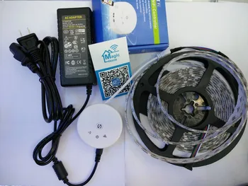 

5M 4 Colors in 1 LED chip DC12V 12MM PCB SMD 5050 RGBW LED Strip RGB+ White/Warm White IP20/IP65/IP67+UFOcontrol+adapter LED kit