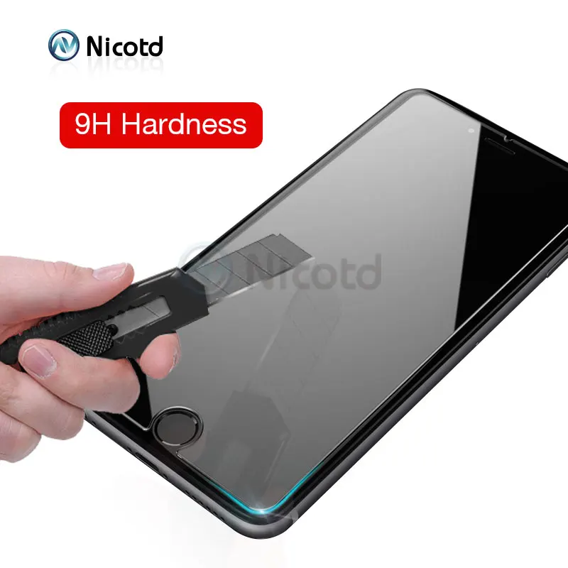 2PcLot 9H 2.5D Coated Front+Back Tempered Glass For iPhone 8plus X 7 6s 6 Plus 5s 5 SE 4s ExplosionProof Screen Protector Film (2)