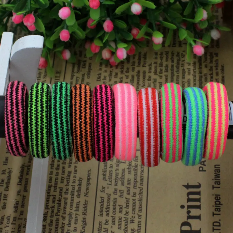 

2.5CM Child Baby Rubber Bands Elastics Tie Gum 50pcs/lot 2018 New Fashion Colourful Hair Holder Beauty Girls' Hair Accessories