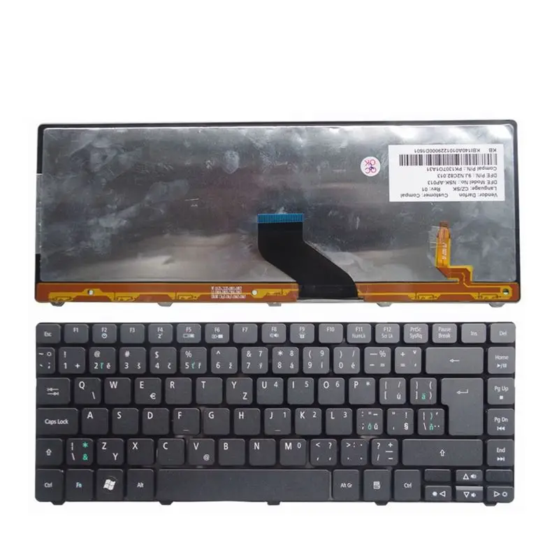 QH новая Чешская клавиатура с подсветкой для ноутбука ACER Aspire 4251 5935 5935G 5940 5940G 5942 5942G