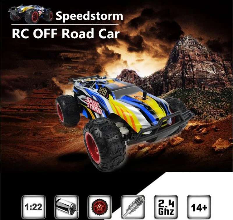 high speed storm remote control car