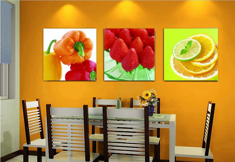 cheap room decoration high quality modern printed on canvas 3 piece wall decor fruit canvas - Cheap Decor cheap room decoration high quality modern printed on canvas 3 piece wall decor fruit canvas - Cheap Decor