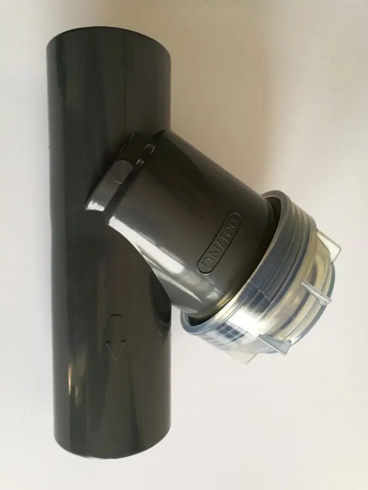 strainer / pipe fittings/ Y type upvc strainer DN100, socket ends for