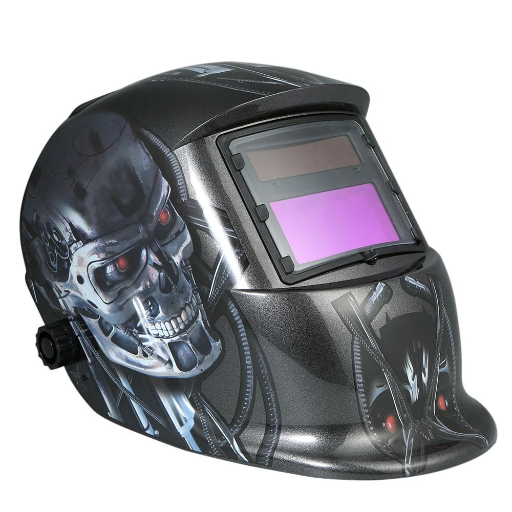 Buy Helmet Solar Power Auto Darkening Welding Helmet