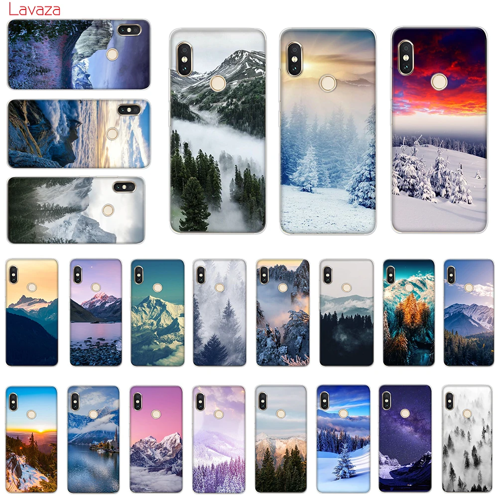 

Lavaza Forest Snow mountain Hard Case for POCOPHONE F1 for Xiaomi A2 8 9 SE Lite A1 Max 3 for Redmi Note 7 Pro Cover