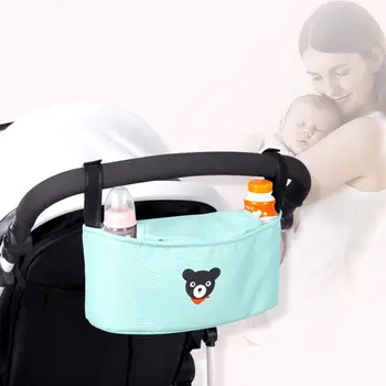 

2019 New Baby Stroller Organizer Bag Large Capacity Diaper Bag Waterproof Bebe Carriage Storage Bag For Stroller Accessories