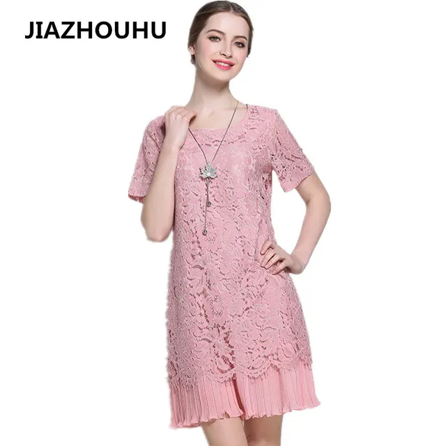 US $38.59 |Plus Size 5XL Hollow Lace Summer Dress Female Elegant Cascading  Ruffle Beach Office Dress Women Sexy Porn Evening Party Dresses-in Dresses  ...