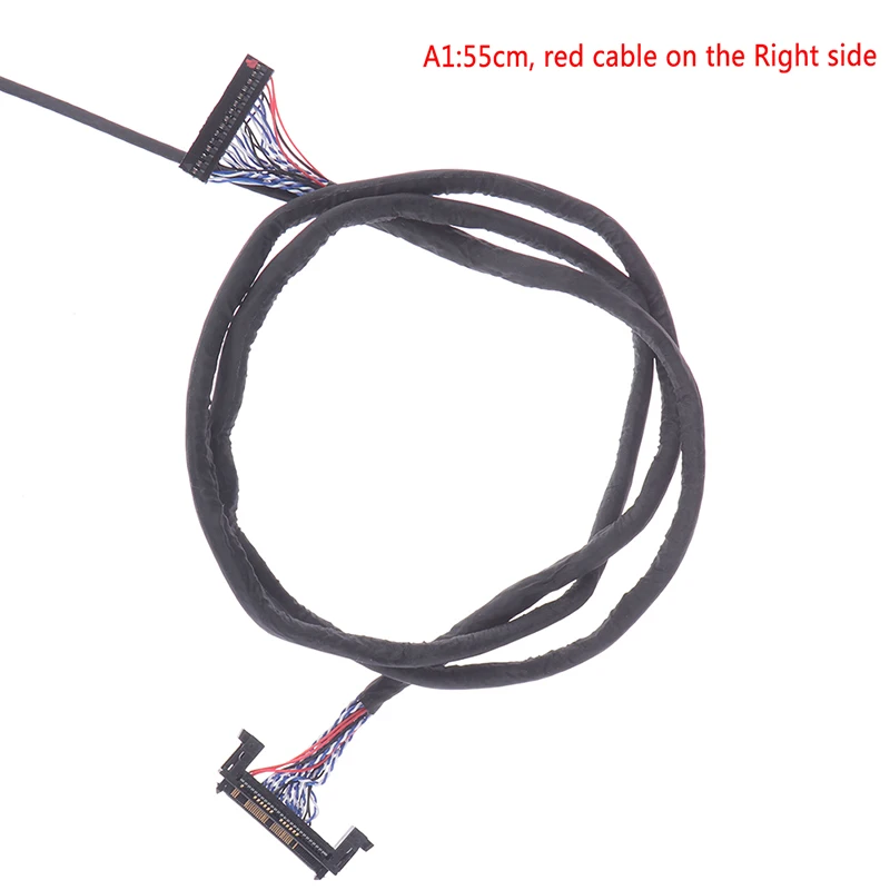 FIR-E51PIN LVDS кабель 2 ch 8-бит 51 шпильки 51pin двойной 8 LVDS кабель ЖК-панель - Цвет: A1
