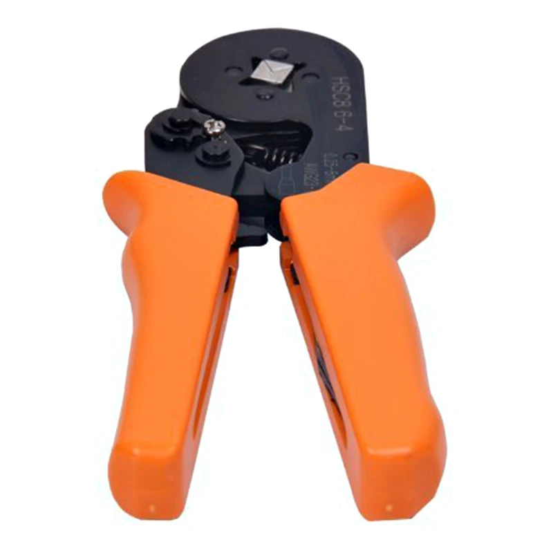 Adjusting Ratcheting Square Ferrule Wire Cable Crimper Plier Crimping