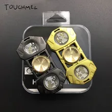 TOUCHMEL LED Fidget Spinner Toy Hand Spinner Fidget Anti Stress Wheel EDC