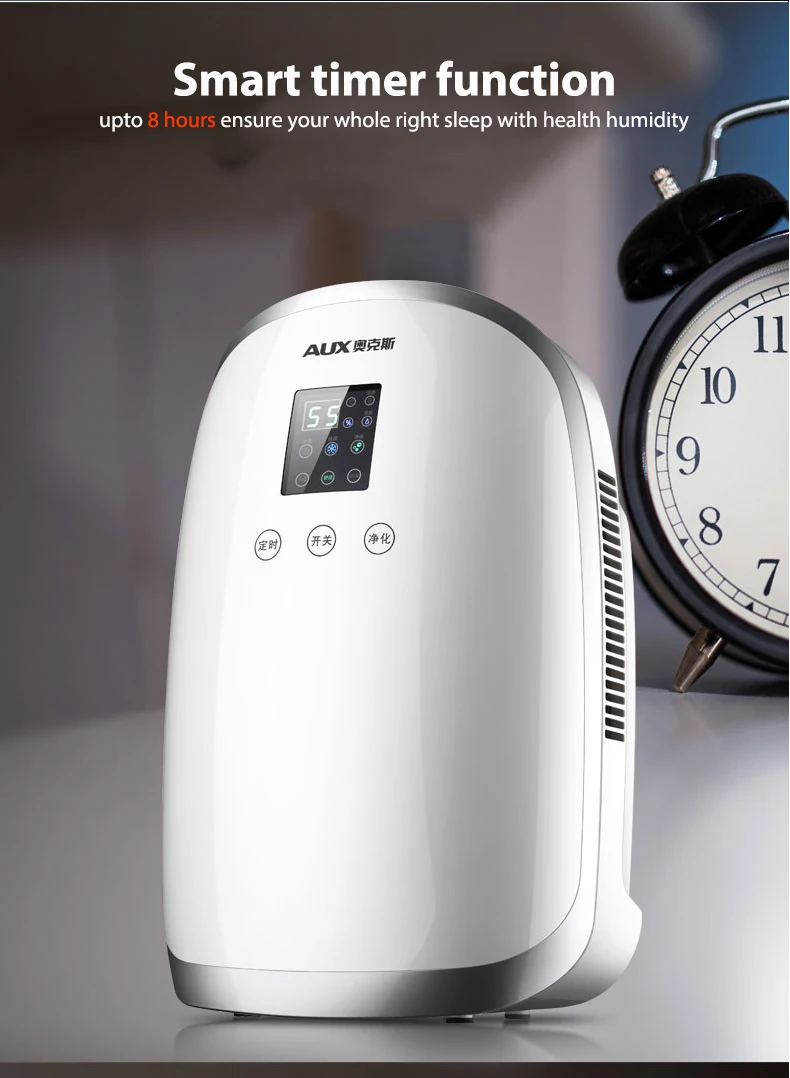Автоматическое размораживание Осушитель Воздуха Фен 110 W 1700 мл дома Ванная комната офисные воздействия светодиодный Дисплей синхронизации