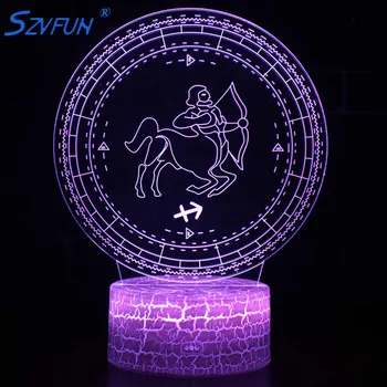 

Romantic Constellation Lampe Kids Night Lights 7 Color Touch 3D Lamp Mood Light Birthday Gift Bedroom Desk Deco Veilleuse Enfant