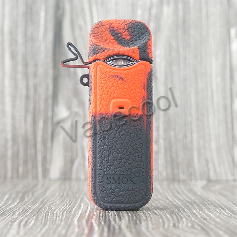 

Texture Smok Nord Pod Silicone Case Skin Cover Sleeve Wrap gel is Non-Slip Protective for Smok Nord Vape Kit mod