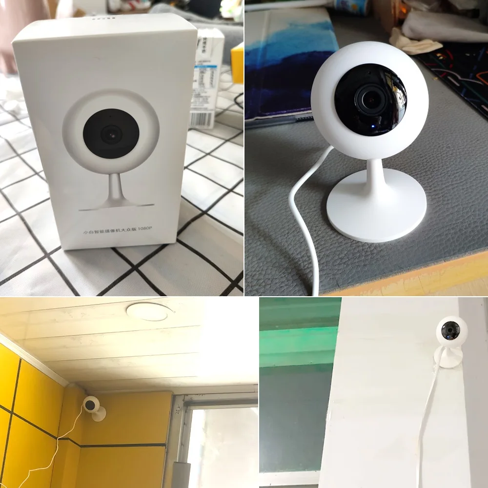 Xiaomi Mi Xiaomi Smart camera 1080P FHD беспроводная Wi-Fi умная домашняя камера безопасности ночное видение 360 Угол популярная версия