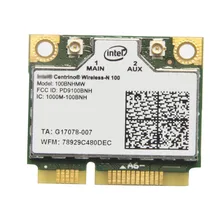 Беспроводной адаптер карта для Intel Беспроводной-N 100 100 bnhmw b/g/n Мини PCI E Беспроводной карты