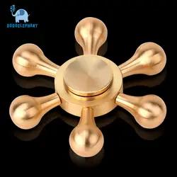 Спинер-Радуга металл Цветной  Spinner Fidget  DODOELEPHANT Анти- стресс Лучший подарок игрушка спиннер латунь