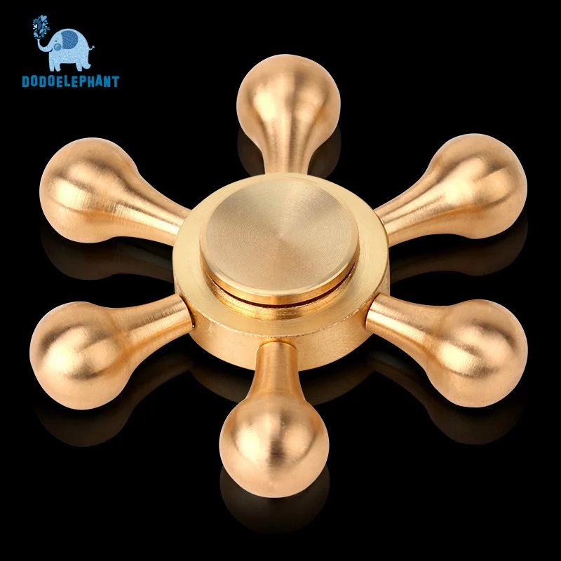 Спинер Радуга металл Цветной Spinner Fidget DODOELEPHANT Анти стресс Лучший подарок игрушка
