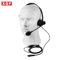 XQF 2Pin VOX PTT MIC гарнитура для Baofeng UV-5R Puxing Kenwood WOUXUN Двухканальные рации