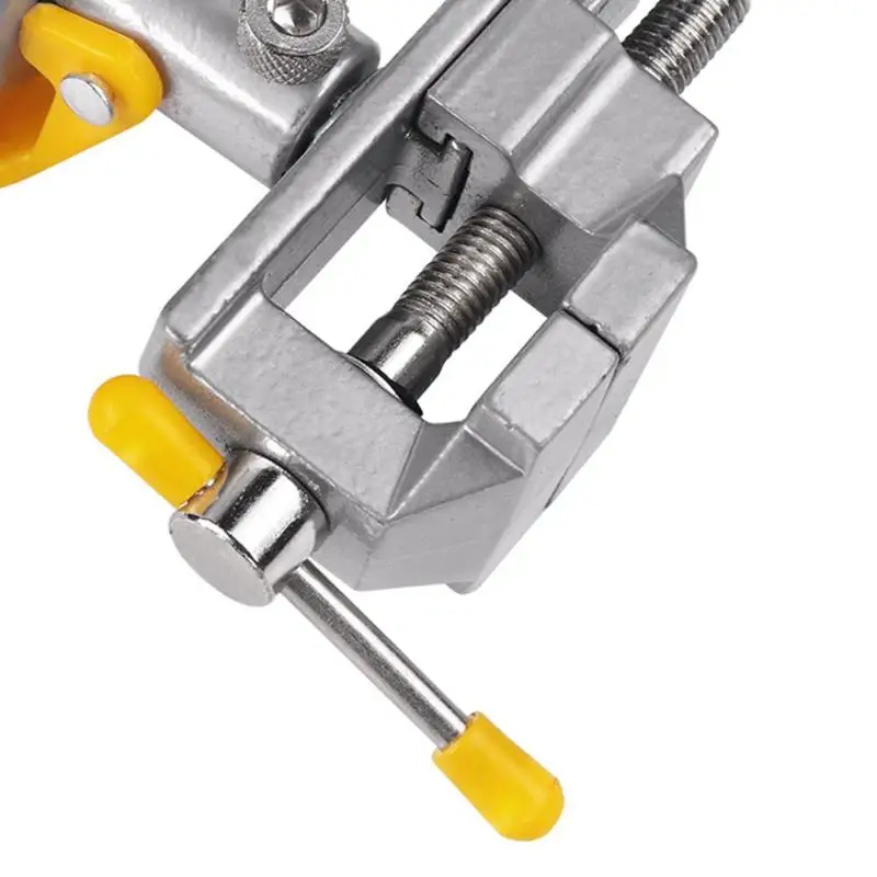 Adjustable Table Vise Fixed Frame Sucker Clamp 360 degrees Roatatable Alloy Bench Screw for Repair