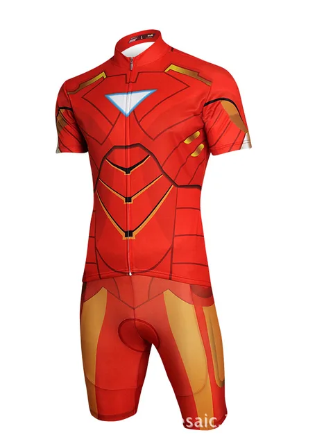 superhero bike jersey
