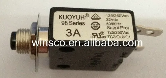 Выключатель тока 98-3A 100% KUOYUH 98 SERIES 3A | Обустройство дома