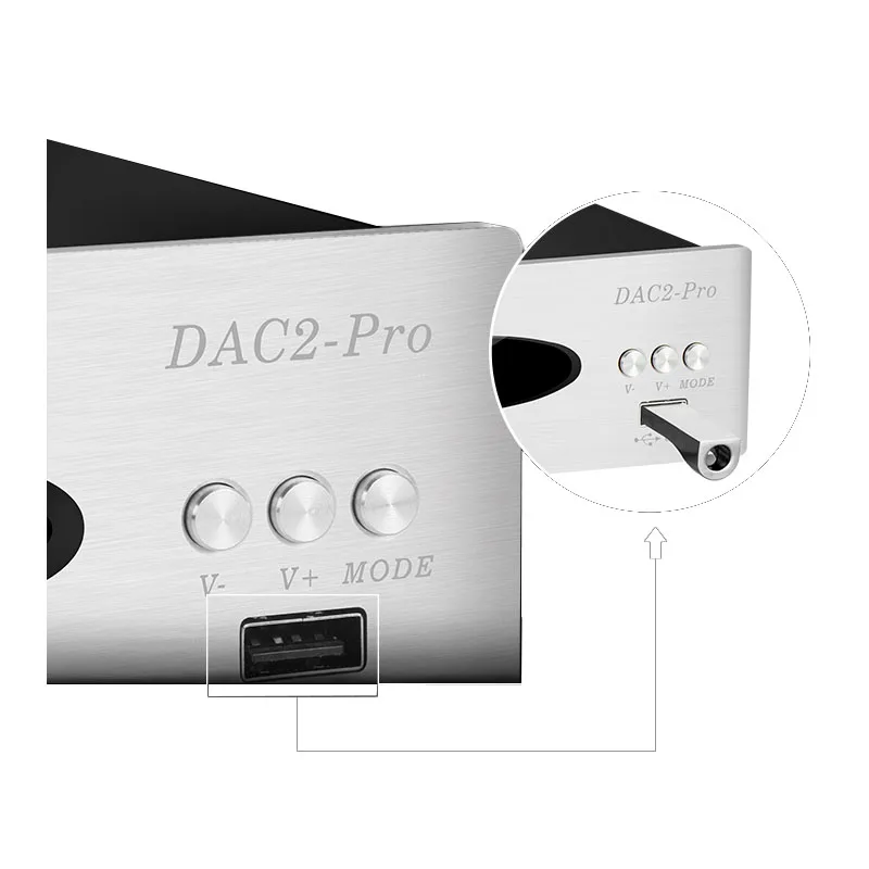  DAC2Pro SA9926 ESS9018K2M Bluetooth 4.2 Digital Player U Disk Lossless Decoder DSD 64 Computer Soun