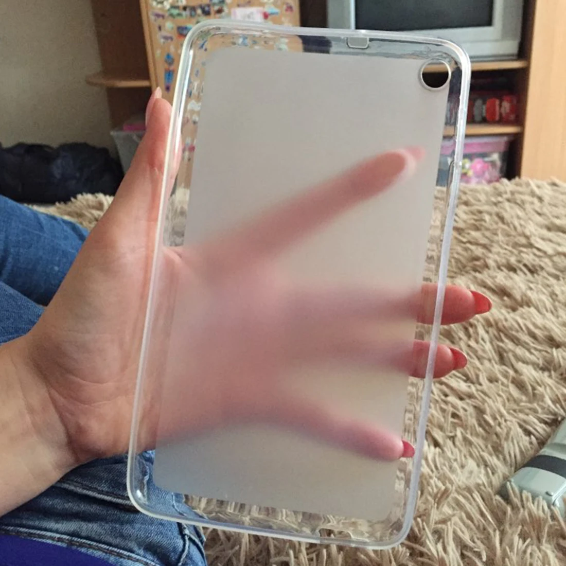 

Etmakit Transparent Soft TPU Silicone Cover For Huawei MediaPad T1 7.0 Screen tablet T1 701U BGO-DL09 Lte T1-701UA back Case