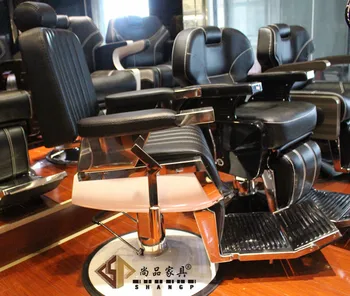 

High-end haircut chair. Hairdressing chair beauty-care big chair can be put down