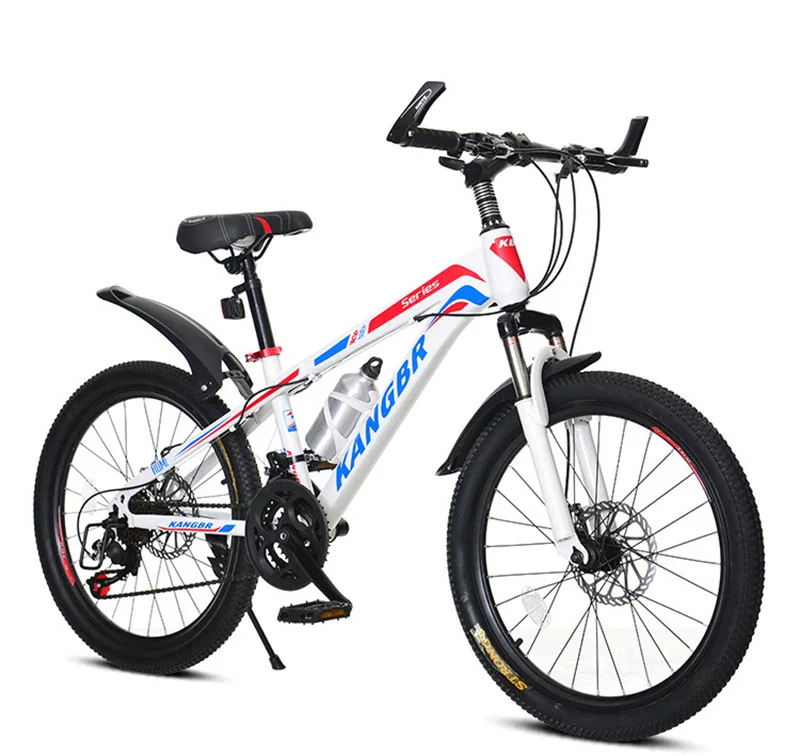 Excellent 22-Inch Youth Speed Change Disc Shock Absorber Mountain Bike Primary And Secondary School Students Adult Mountain Bike 19