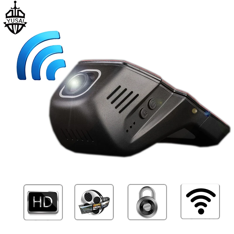 Car DVRs Video Registrator Recorder Dash Camera Novatek 96658 WiFi APP Car Camera Full HD 1080p Mini Hidden Black Box DVR