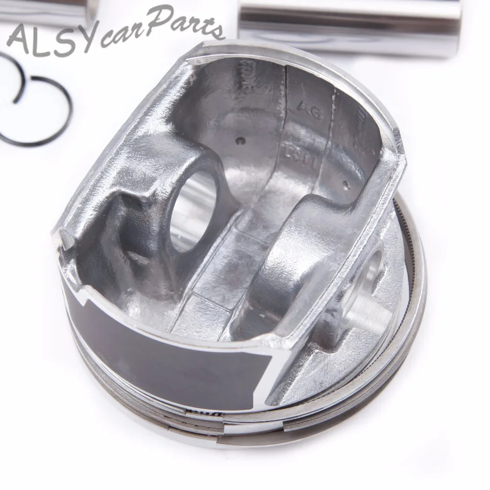 Поршневые и поршневые кольца YIMIAOMO OEM 06D 107 066 C STD 82 5 мм для VW Golf GTI MK5 Jetta Passa Audi A4 TT2.0T