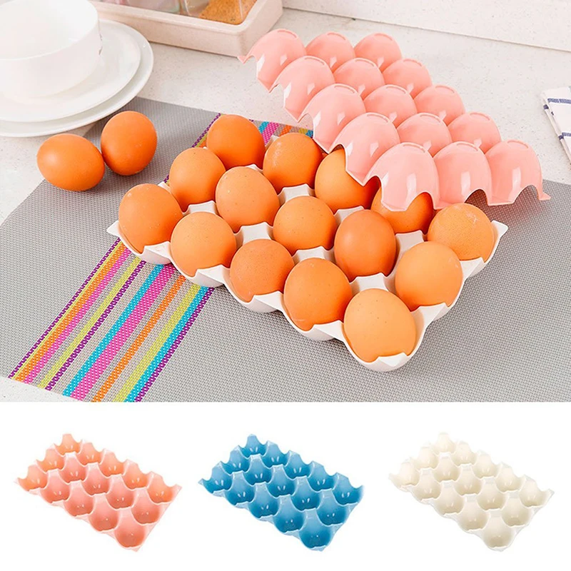 

1pc Kitchen Egg Storage Box Container Hiking Outdoor Camping Carrier Crisper For 15 Egg Case Box JSX GHMY