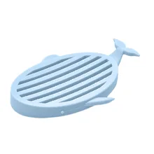 Многофункциональная Бытовая мыльница для хранения в ванной комнате в форме листа мыльная коробочка, мыльница для хранения тарелок лоток держатель Чехол Контейнер#/3