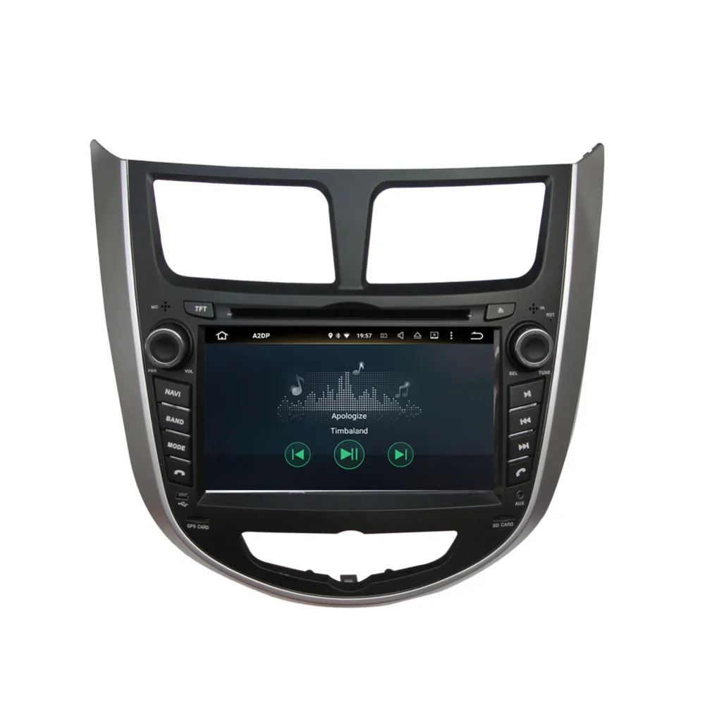 Android 8 0 Восьмиядерный 4 Гб ОЗУ автомобильное радио стерео DVD плеер для Hyundai