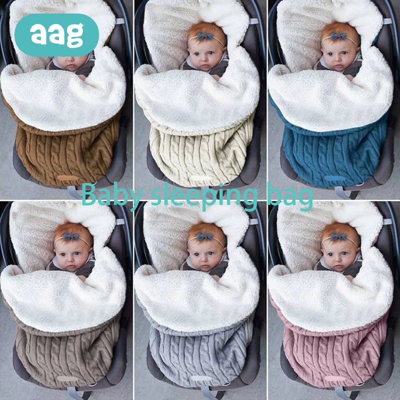 

AAG Baby Sleeping Bag in the Hospital Stroller Envelope for Discharge Diaper Cocoon for Newborns Stroller Baby Sleepsack Swaddle