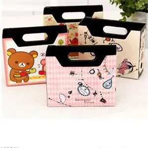 1Pcs New DIY Paper Storage Box Stationery Organizer Makeup Cosmetic Box Desk Decor Wholesale