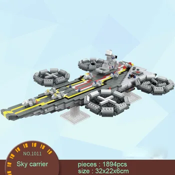 

Magic Diamond Building Blocks Bricks Cartoon SHIELD Helicarrier Anmie Model Friends Block Educational Toys for Boy Girl Children