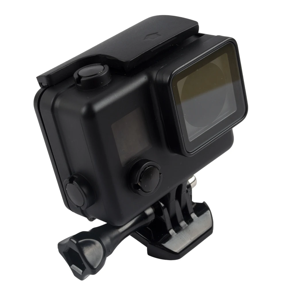 Snorkeling Diving Waterproof Case for Gopro Hero 4 3+ 3 Camera Black