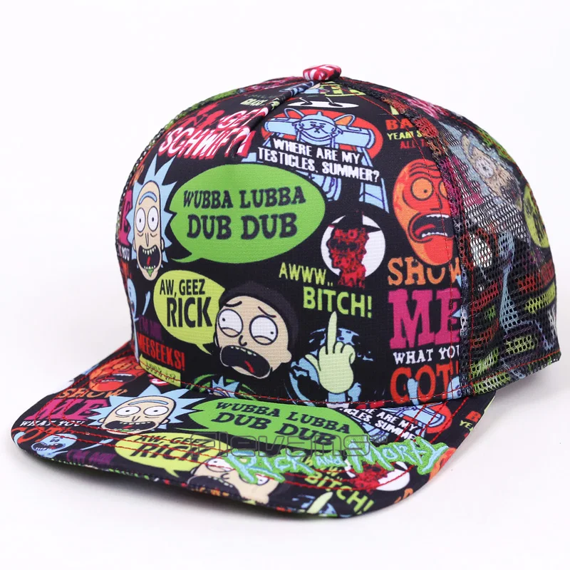 Rick and Morty бейсбольная кепка для мужчин и женщин Mr. Meeseeks Повседневная кепка хип-хоп Snapback s шапки 3 типа