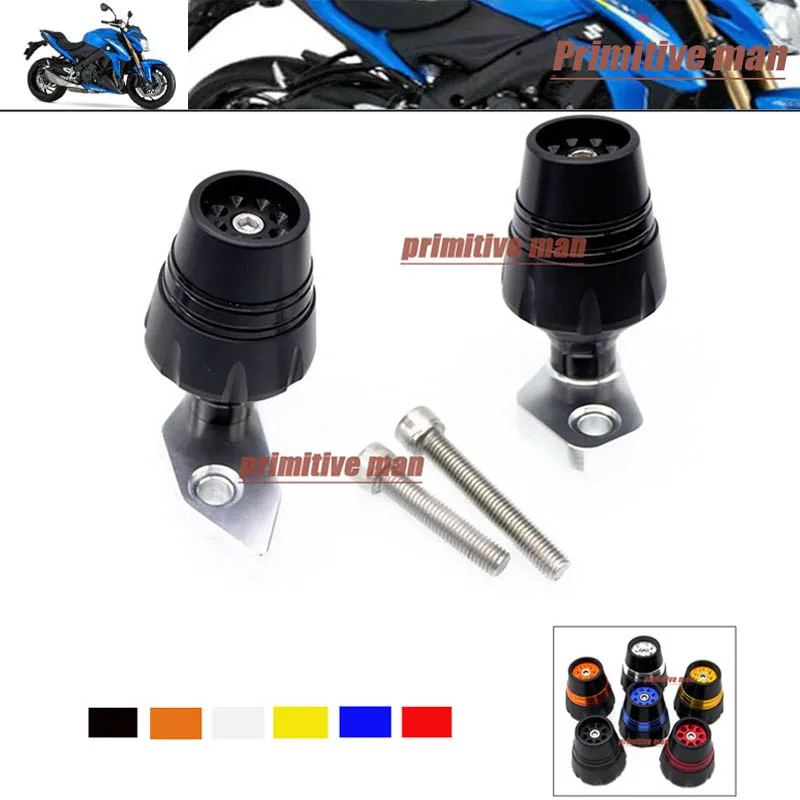 

For SUZUKI GSX-S 1000 GSX-S1000 GSXS1000 2015-2016   Frame Sliders Crash Protector Falling Protection New Design Black