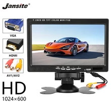 Jansite " автомобильный hd-дисплей ips Дисплей Камера s может быть компьютерный монитор заднего вида парковочная камера для заднего обзорные мониторы
