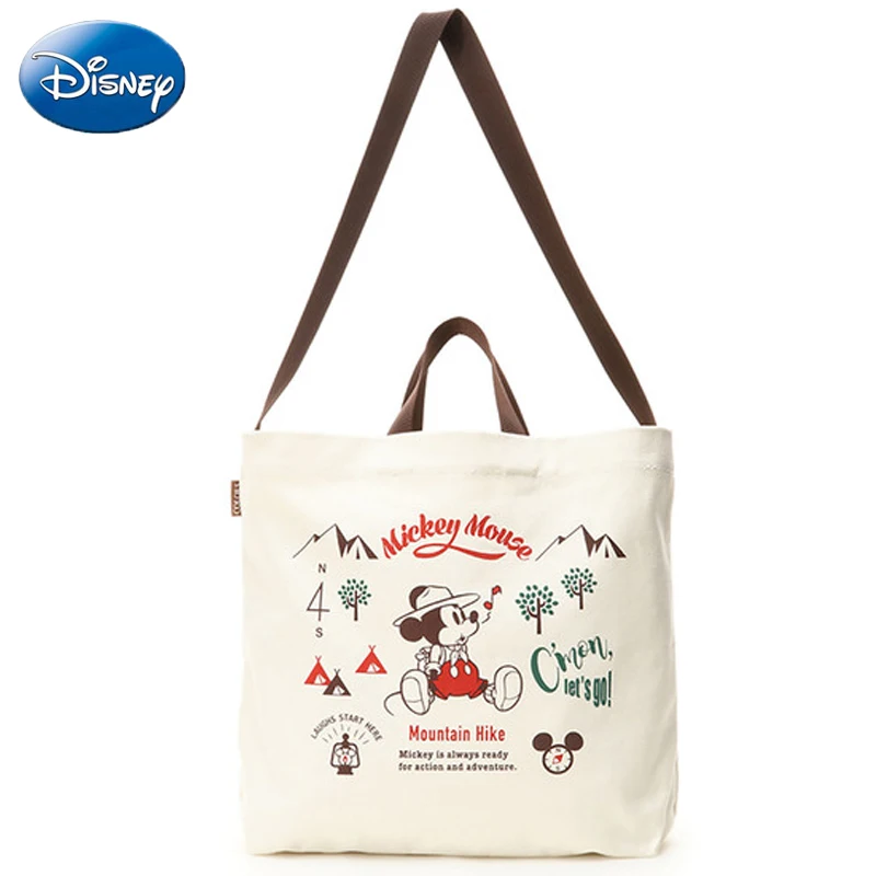 

Disney Women Mickey Mouse Lady Bag Large Capacity Hand Bag Fashion Girls Cartoon Shoulder Messenger Crossbody Plush Backpack