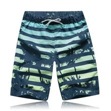 Летние пляжные шорты мужские плавки быстросохнущие спортивные брюки купальный костюм-Двойка для серфинга, одежда для плавания из полиэстера