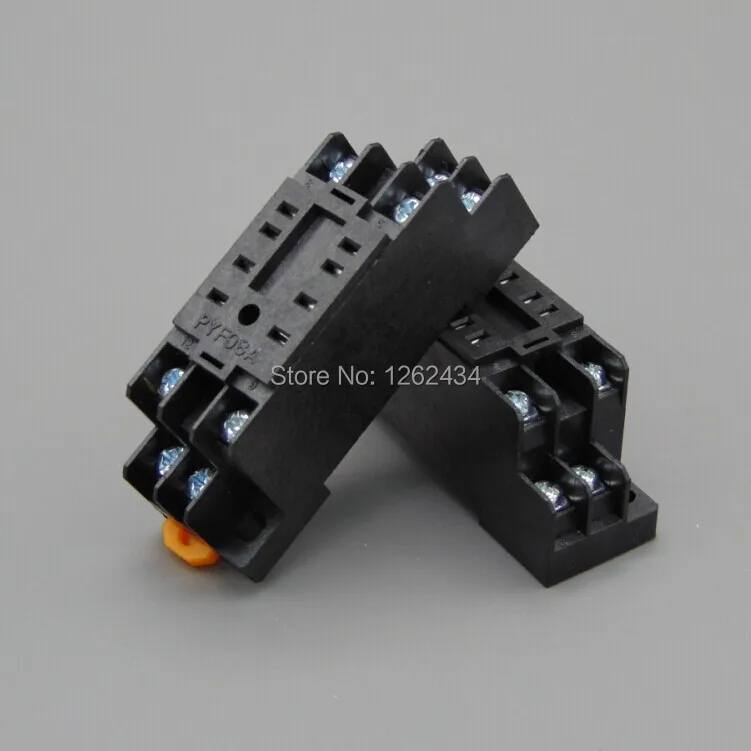 Relay Base Pyf8a 8 Needle Used H3y 2 2 P My2nj My2n J Relay Control Relay Timeseat Gps Aliexpress