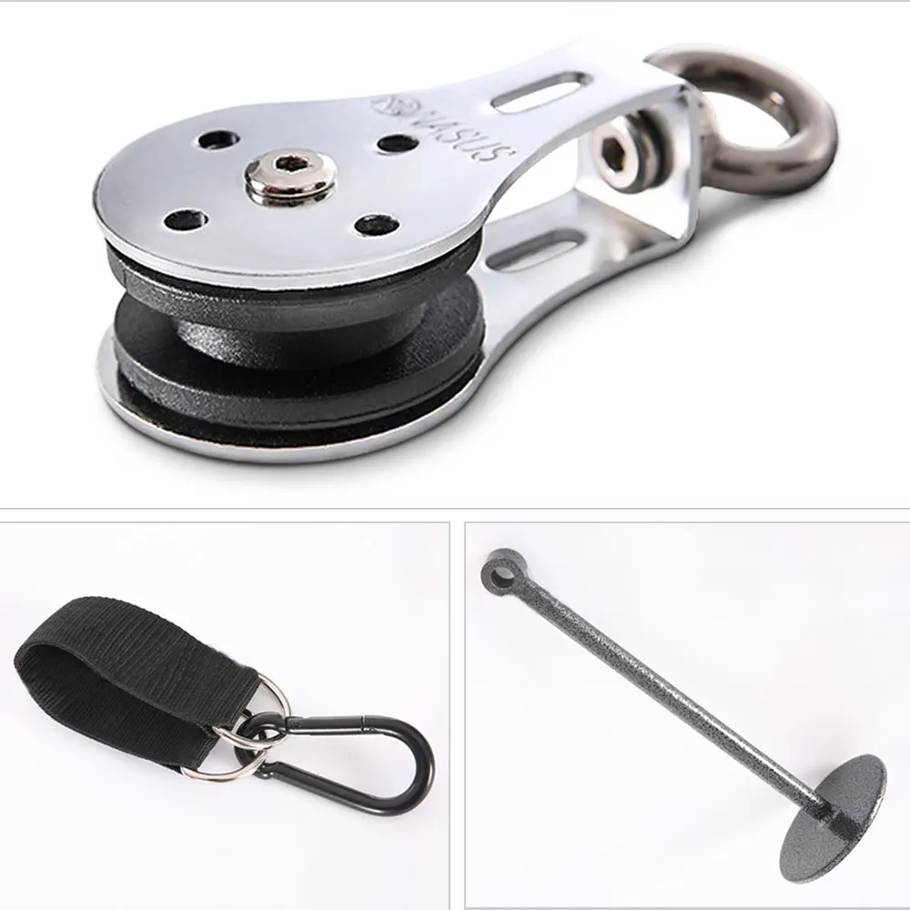 ALBREDA Wrist Forearm Gym Workout Arm pulley Dumbbell accessories Exercise Body Building Strength Training Fitness Equipment