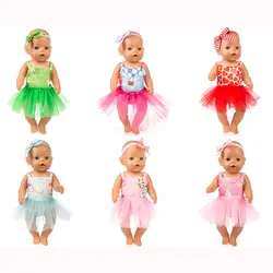 Новый 6 стилей выбрать куклы одежда подходит для 43 см/17 дюймов кукла, дети best подарок на день рождения (продажа только одежды)