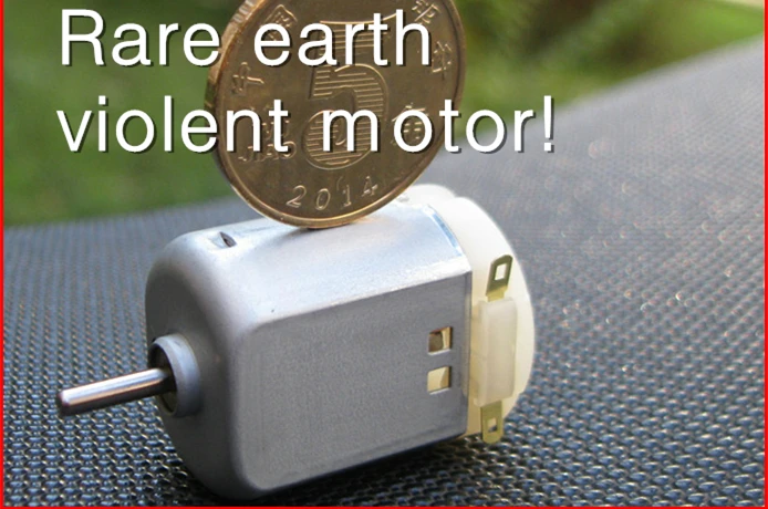 

Rare earth violent motor! 130 DC Toy model motor High speed 13600-22000RPM