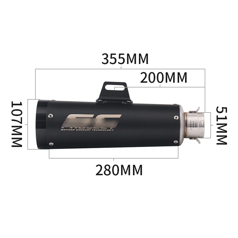 Универсальный 36-51 мм мотоцикл выхлопной Escape дБ убийца модифицированный глушитель для HONDA YAMAHA KAWASAKI SUZUKI Ретро выхлоп