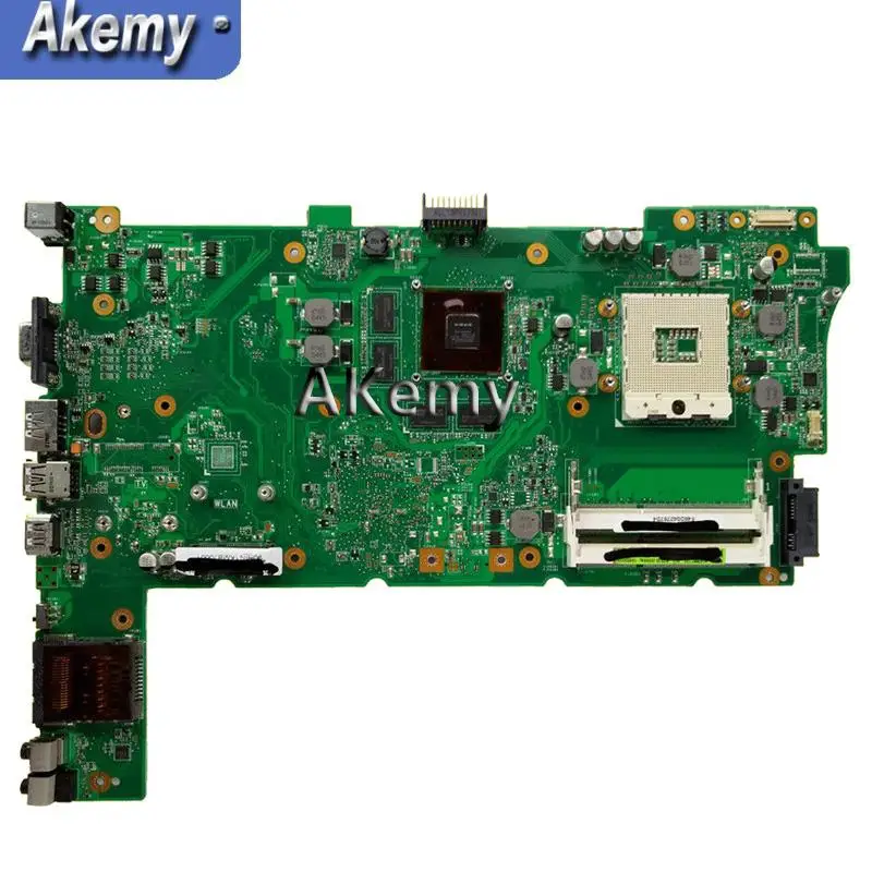 Akemy N73JF محمول اللوحة الأم ل ASUS N73JQ N73JF N73JG N73J N73 اختبار اللوحة الأصلية GT425M دعم i7