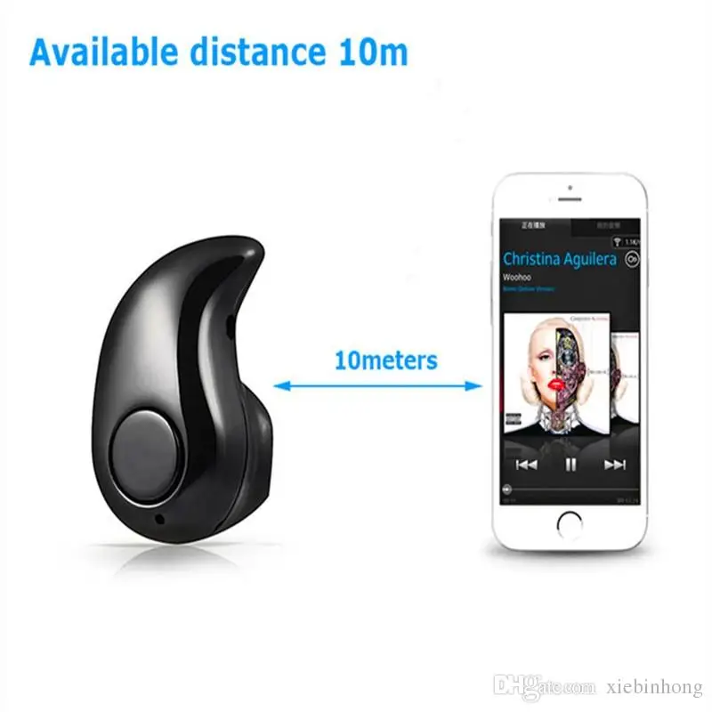Mini Style Wireless Bluetooth Earphone S530 V4.0 Sport Headphone Phone Headset With Micro Phone For Mobile Phone PC etc.